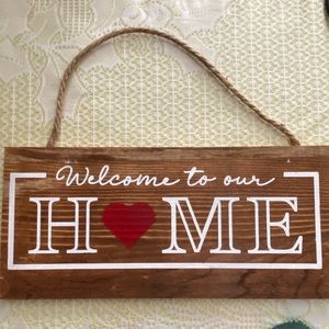 Rustic Home Pallet Sign